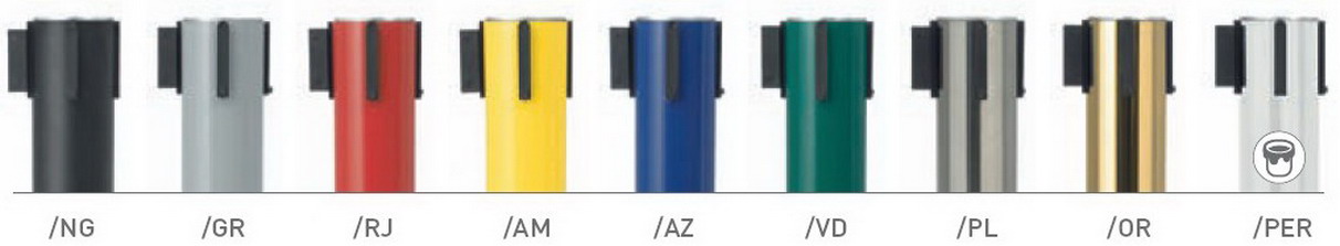 colores postes caternaria